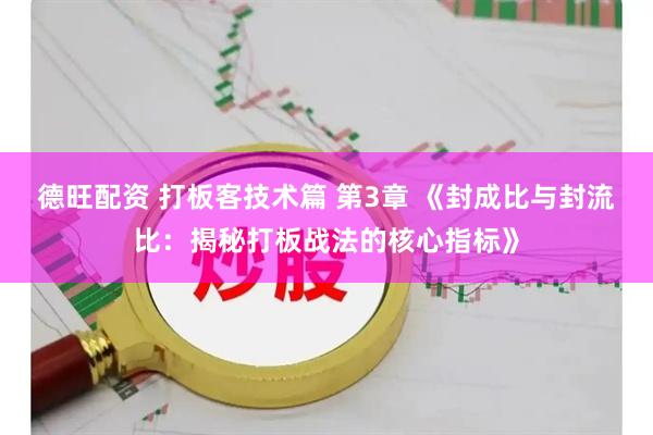 德旺配资 打板客技术篇 第3章 《封成比与封流比：揭秘打板战法的核心指标》